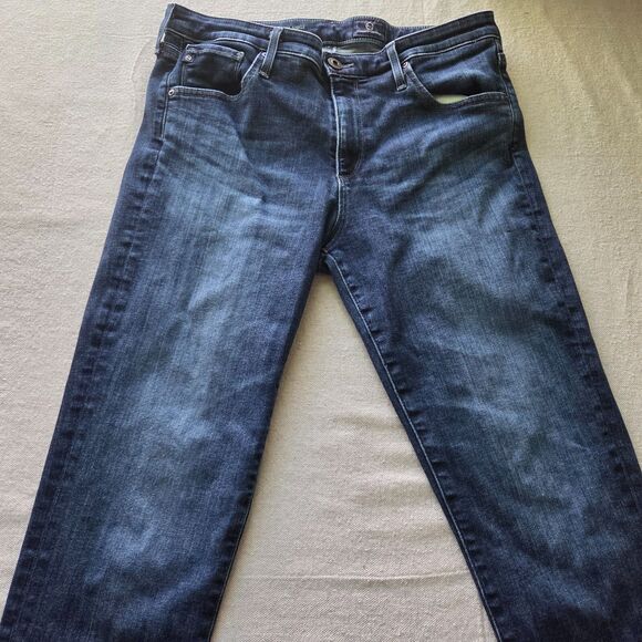 AG Adriano Goldschmied Jeans Womens 31R Blue The Prima Ankle Cigarette Ankle - Picture 2 of 16